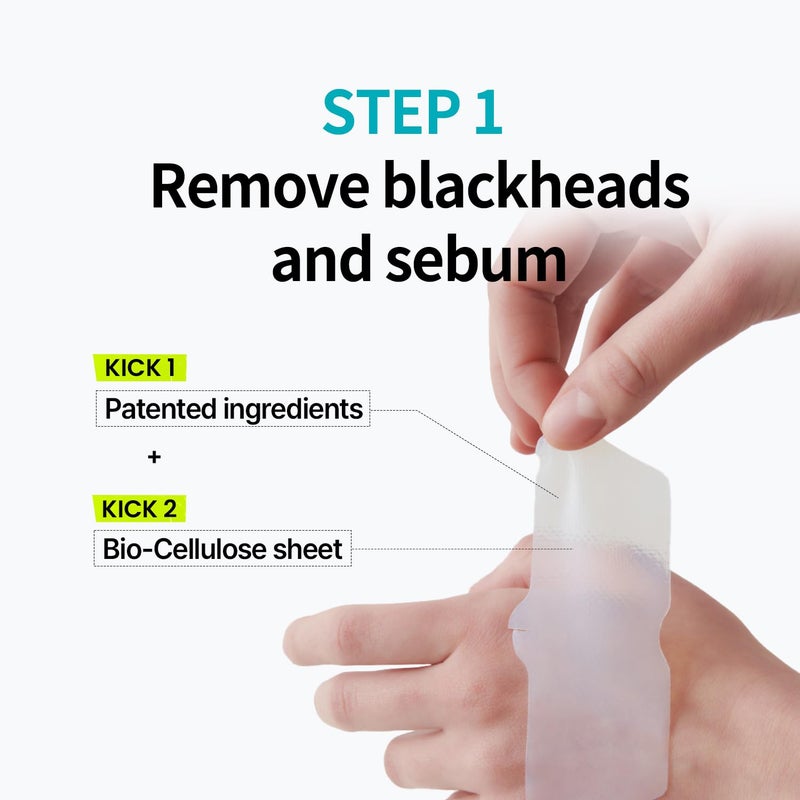 ilso Natural MILD Clear Nose Patch/Blackhead Remover for Nose/Targets PORES & PIMPLES/Facial Skin Care/Dermatologist Approved/Korean Skin Care to Absorb Acne Nose GUNK (5 PCS) - Image 5